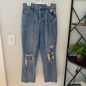 PACSUN High Rise Straight Jeans